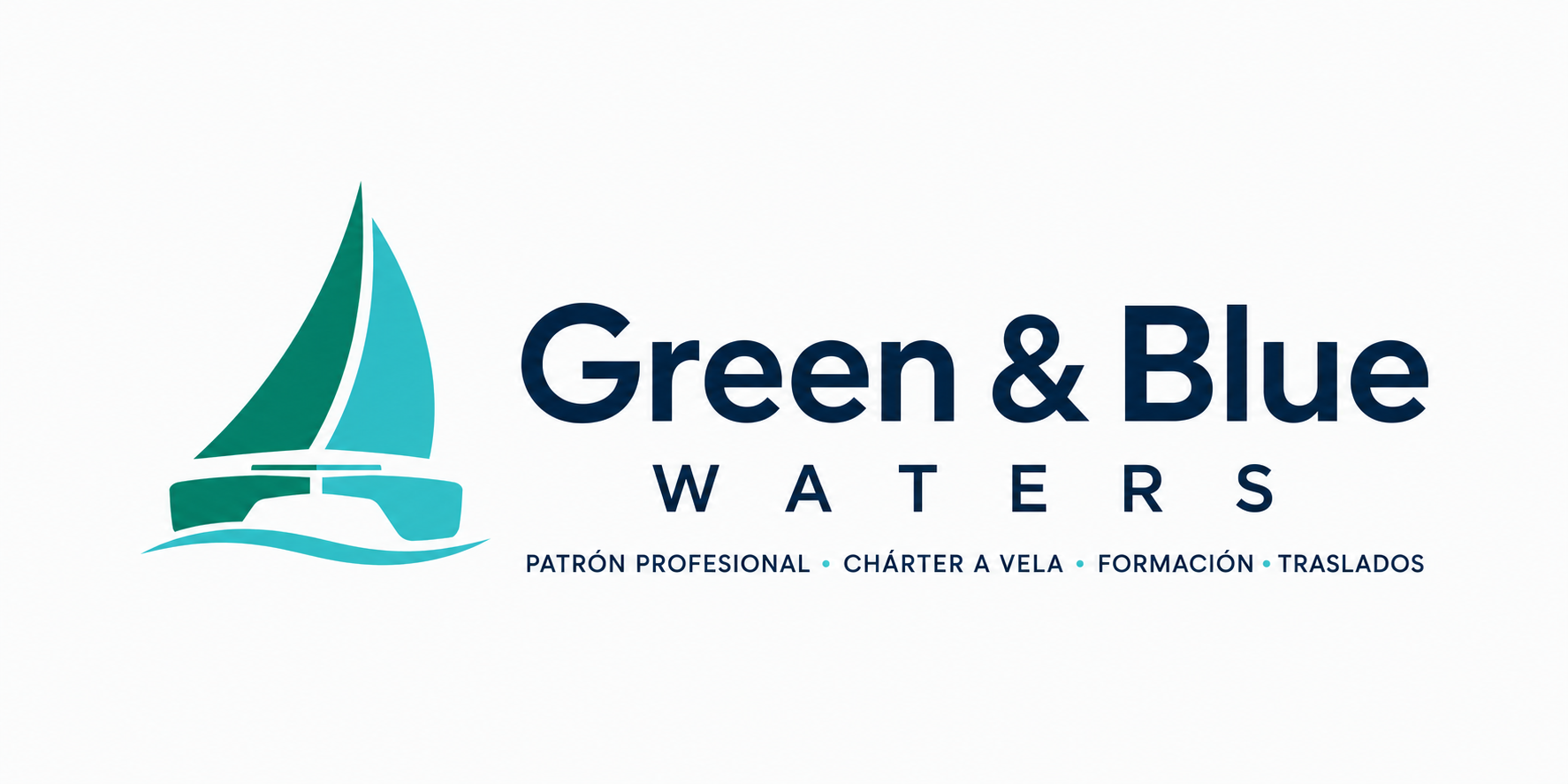 Logo Green And Blu Waters